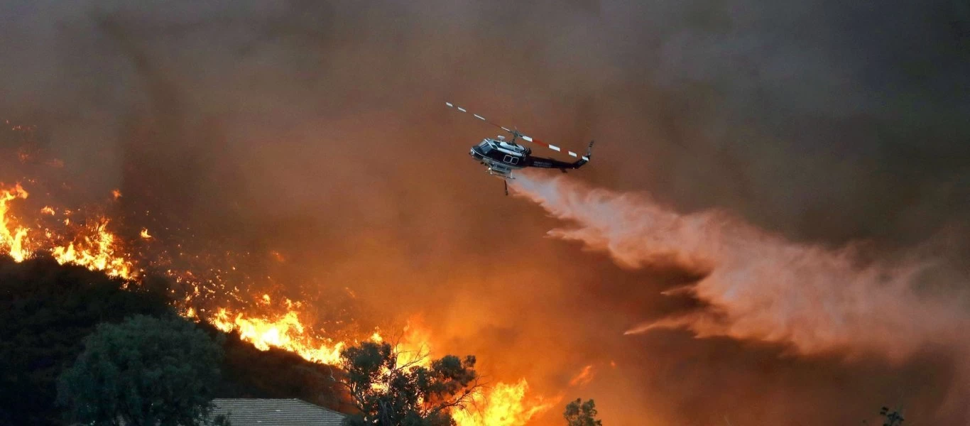 Φωτιά στους Δελφούς - Υπό έλεγχο το μέτωπο ανάμεσα στο Κροκί και στο Λιβάδι της Αράχωβας (upd)